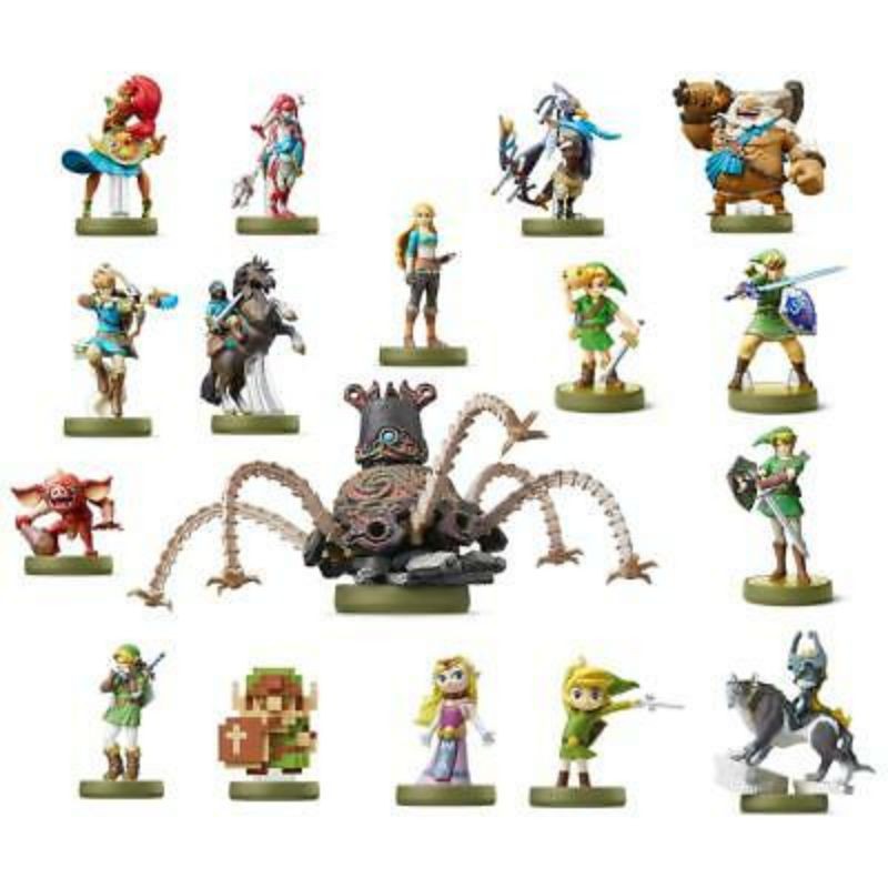 Mô hình Amiibo Game Nintendo Switch Zelda Breath Of The Wild Hàng chính hãng