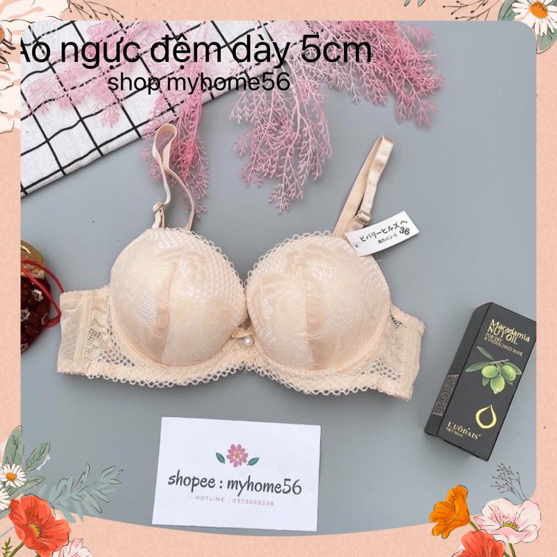 Áo lót siêu nâng căng tròn, siêu đẩy ngực mút dày 5cm 877