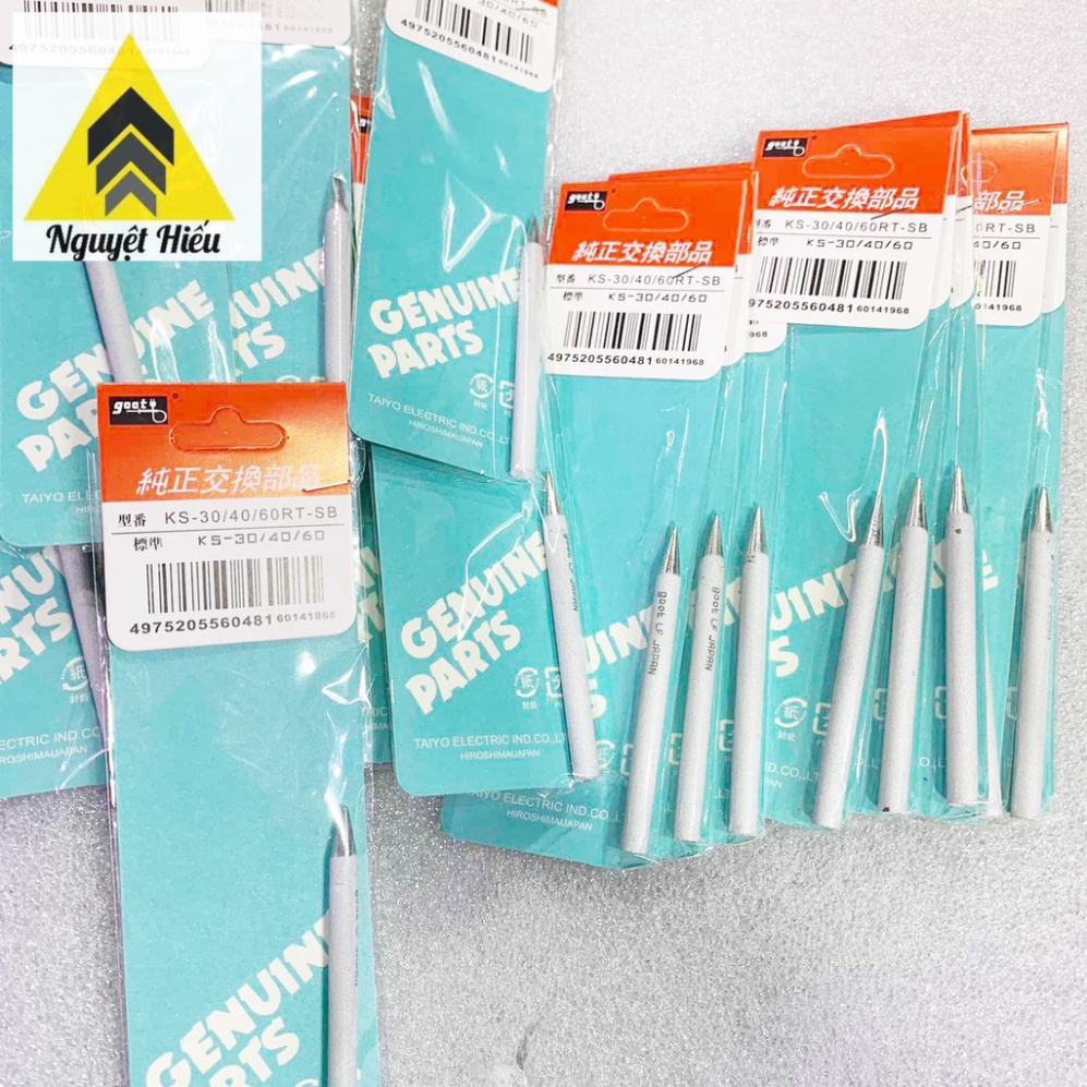 MM- Đầu mỏ hàn 60w Goot R-6B dành cho mỏ hàn Goot KX-60R