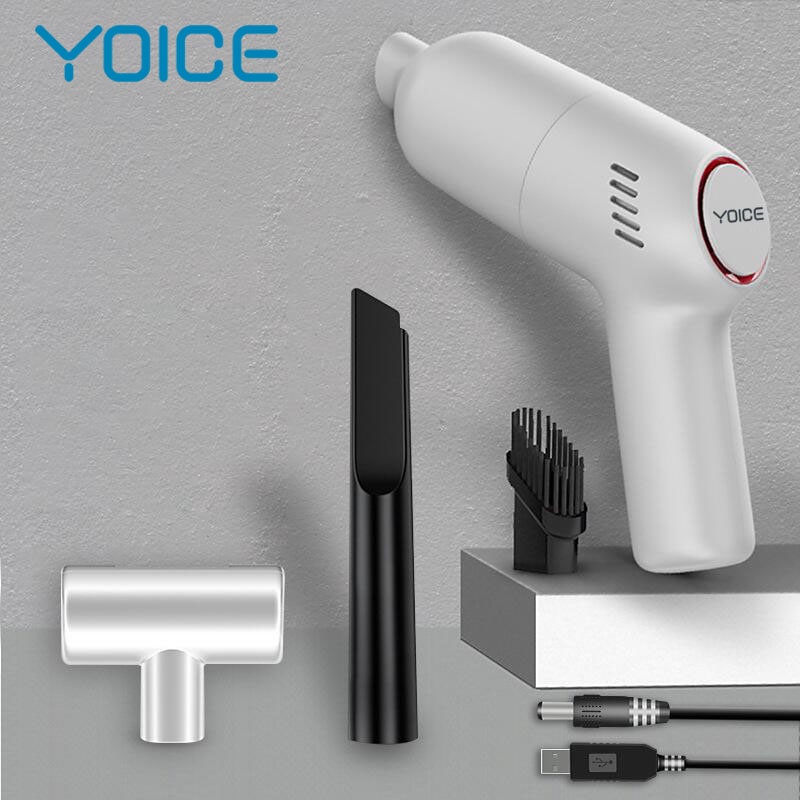 Máy hút bụi mini cầm tay YOICE loại không dây công suất lớn 120w.Máy hút