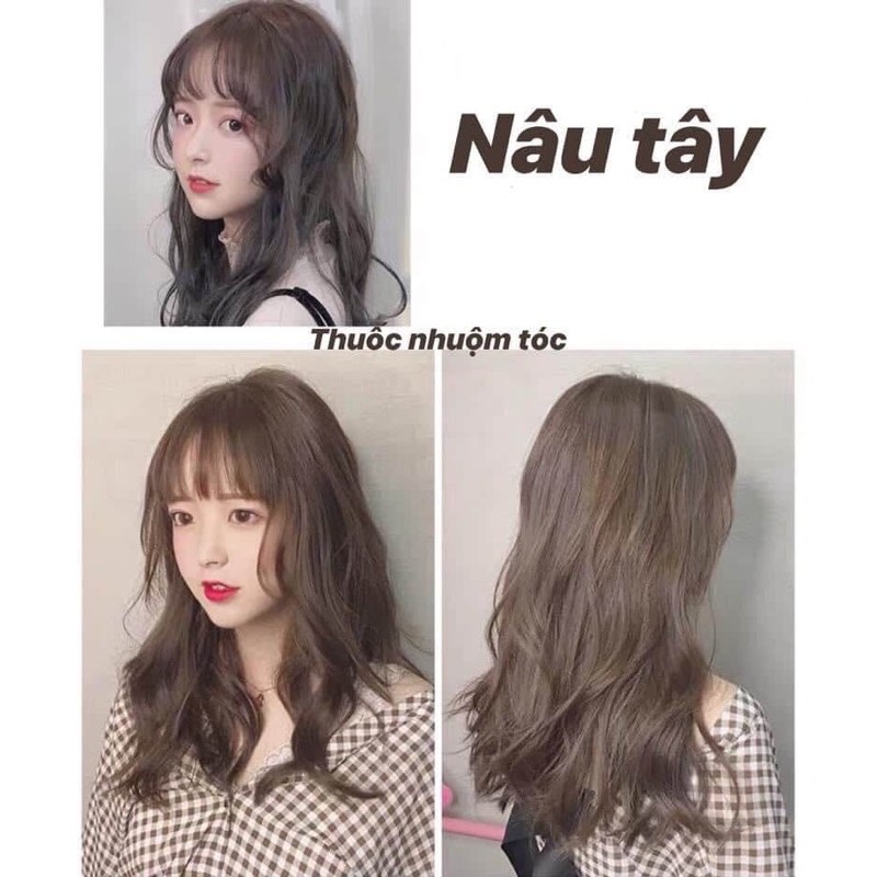 THUỐC NHUỘM TÓC MÀU NÂU TÂY - LEMON HAIR