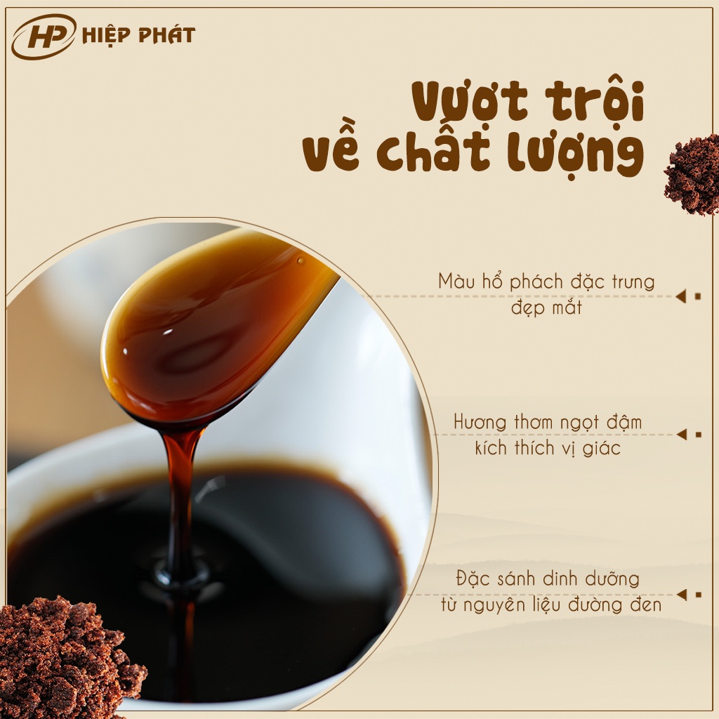Siro Đường đen TOMOXI MINH HẠNH - 2.5kg - [TOP BÁN CHẠY] - SP108453 - Nguyên liệu pha chế trà sữa HIỆP PHÁT