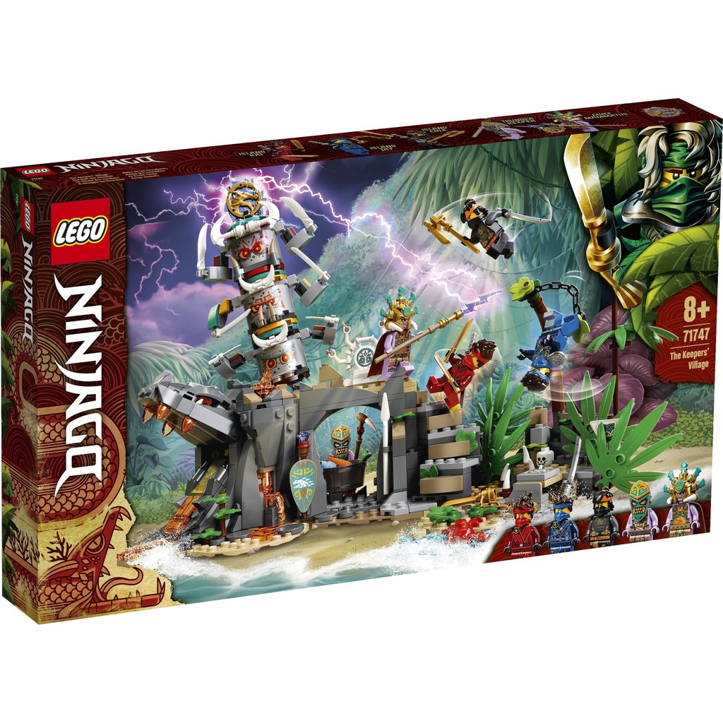 LEGO 71747 Ninjago - Ngôi Làng Rừng Xanh