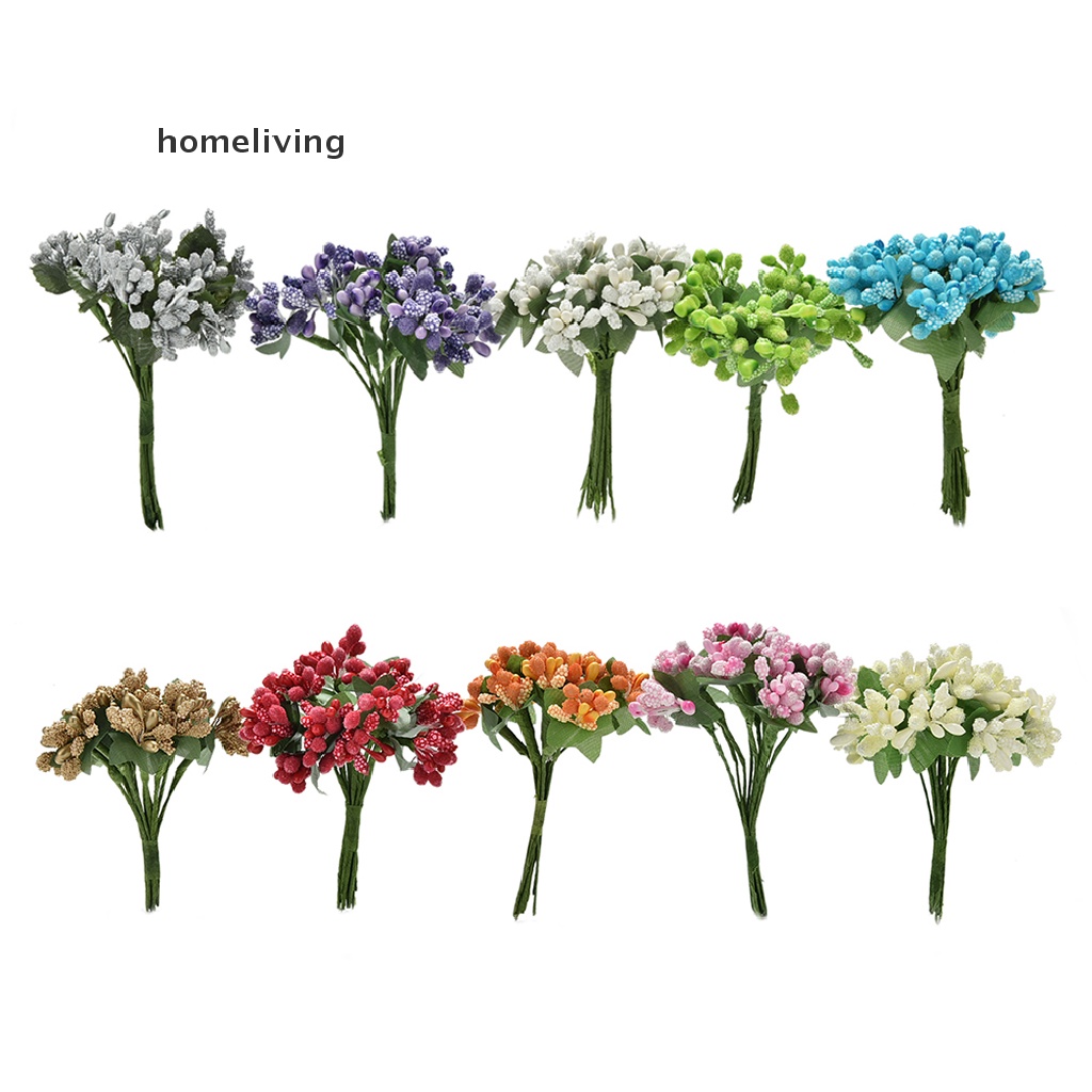 Bó Hoa Giả 12 Bông Trang Trí Tiệc Cưới