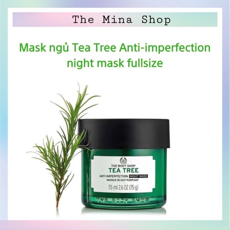Mặt Nạ Ngủ Tea Tree Anti-Imperfection Night Mask 75ML