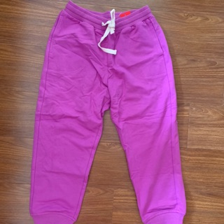 Quần dài nỉ bé gái Canifa sz 120 màu tím