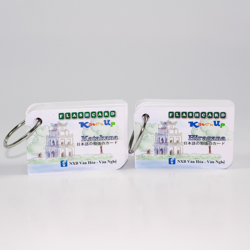 Flashcard Bảng chữ cái Tiếng Nhật Hiragana và Katakana
