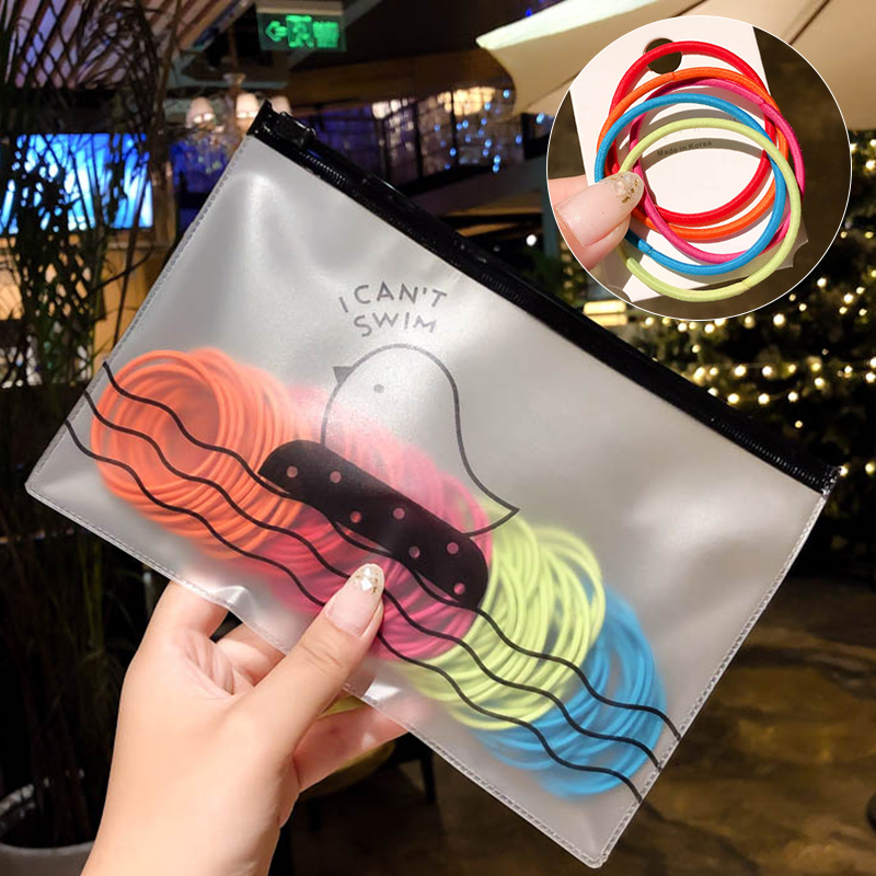 Dây Buộc Tóc Co Giãn Thiết Kế Đơn Giản