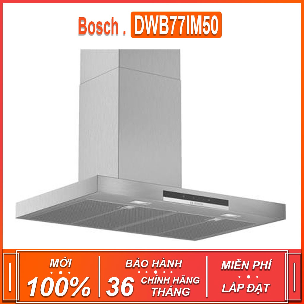 Máy hút mùi gắn tường Bosch DWK97JQ60B , 3 mức công suất hút ( Xuất sứ Đức - Bảo hành 36 tháng )