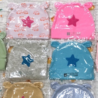 Mũ/Nón Cotton Co Giãn 4 Chiều Cho Bé Từ 0-4m.
