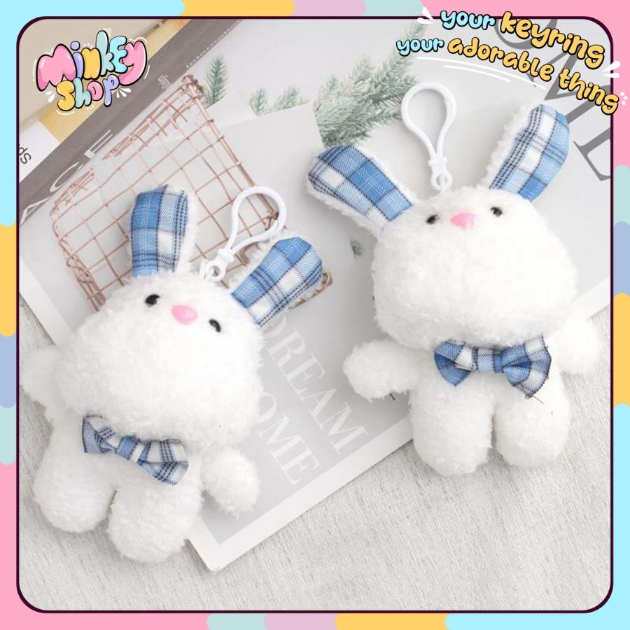 Móc Khóa Đẹp Gấu bông dễ thương phụ kiện Túi Xách dễ thương -Minkey