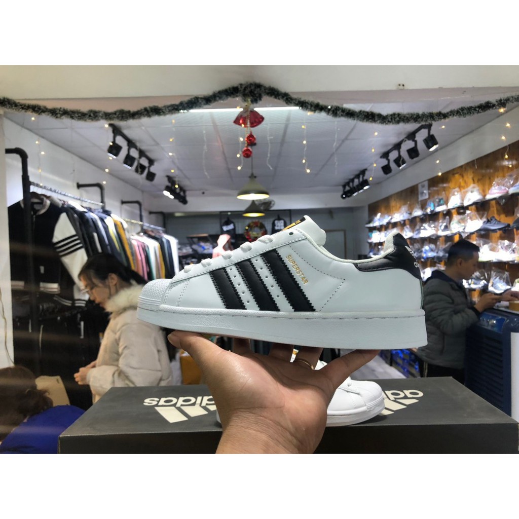 [Adidas giày]Giày adidas superstar Bản SlÊU CẤP [ tem vàng ] full box - GD sneaker ?