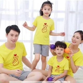 Áo thun trơn vàng