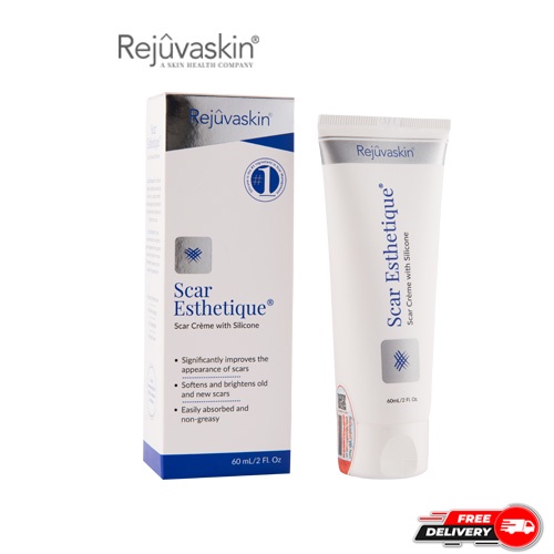 Kem xóa Sẹo Thâm, lấp đầy Sẹo Rỗ, Sẹo Lõm Scar Esthetique 60ml của Rejuvaskin