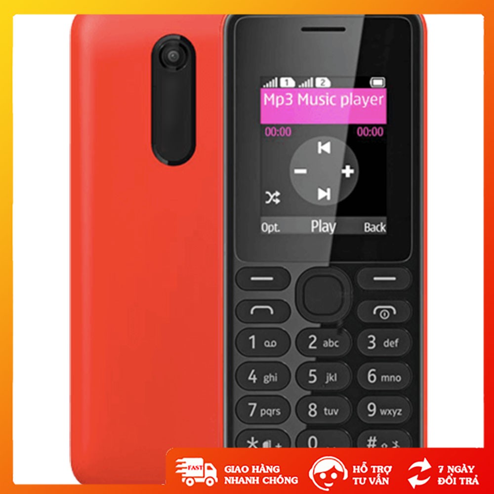 Điện thoại nokia 108 🤗Freeship🤗 Điện thoại nokia 108 2 sim pin cực trâu giải trí đa phương tiện