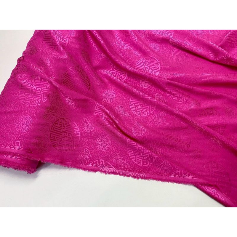 Vải Gấm may áo dài