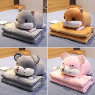 SÉT GẤU BÔNG CÓ MỀN 3in1 HÌNH CHUỘT