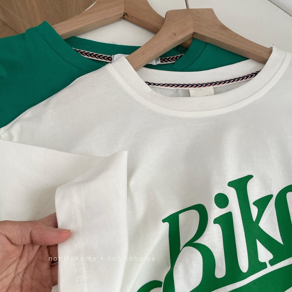 NOBITA HOME - ÁO THUN TAY NGẮN IN BIKE