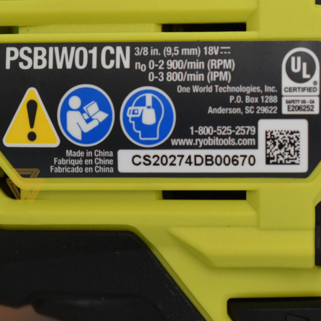 Máy Khoan Vặn Bu Lông Pin 18V Ryobi PSBIW01CN