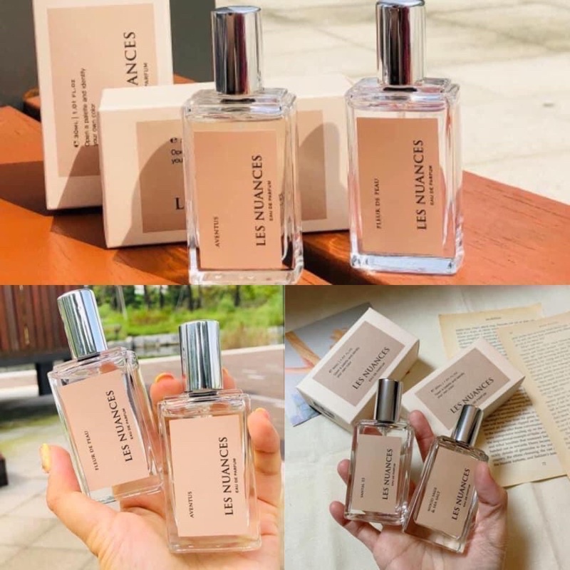 Nước hoa Les Nuances (Vui lòng ghi số mùi nước hoa các bạn muốn đặt ở phần ghi chú)
