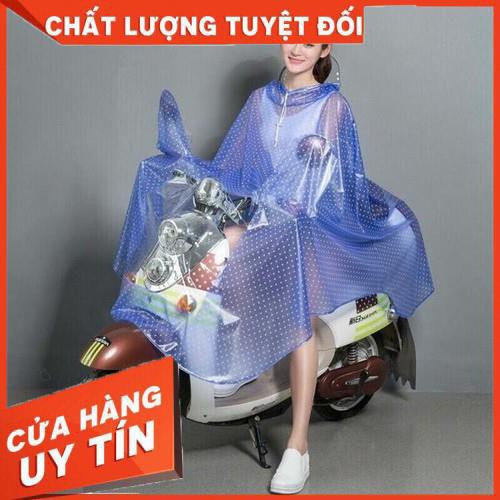 [FREE SHIP-XẢ KHO] ÁO MƯA CHẤM BI CÁNH DƠI XUẤT HÀN