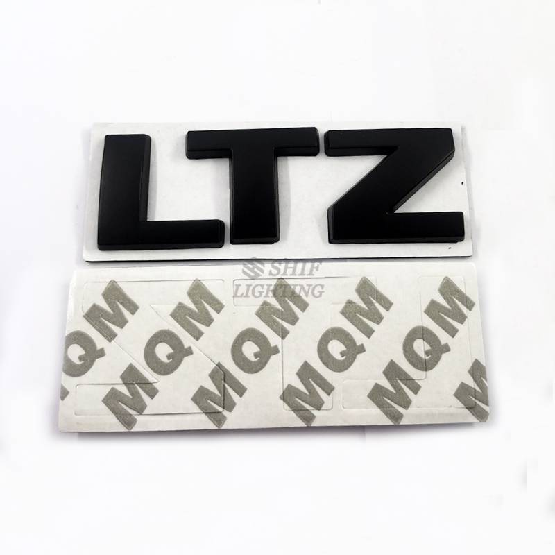 Miếng dán kim loại trang trí xe hơi thiết kế chữ LTZ cho Chevrolet