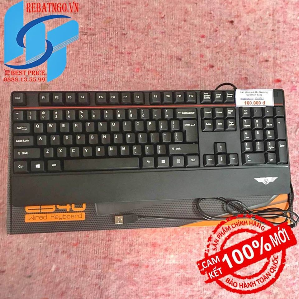 Bàn phím có dây Gaming Newmen E340