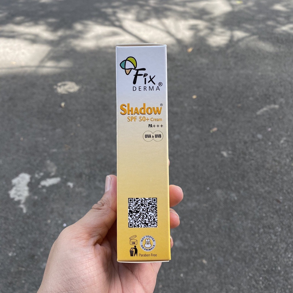 Kem chống nắng dưỡng ẩm Fixderma Shadow SPF 50+ Cream 75g