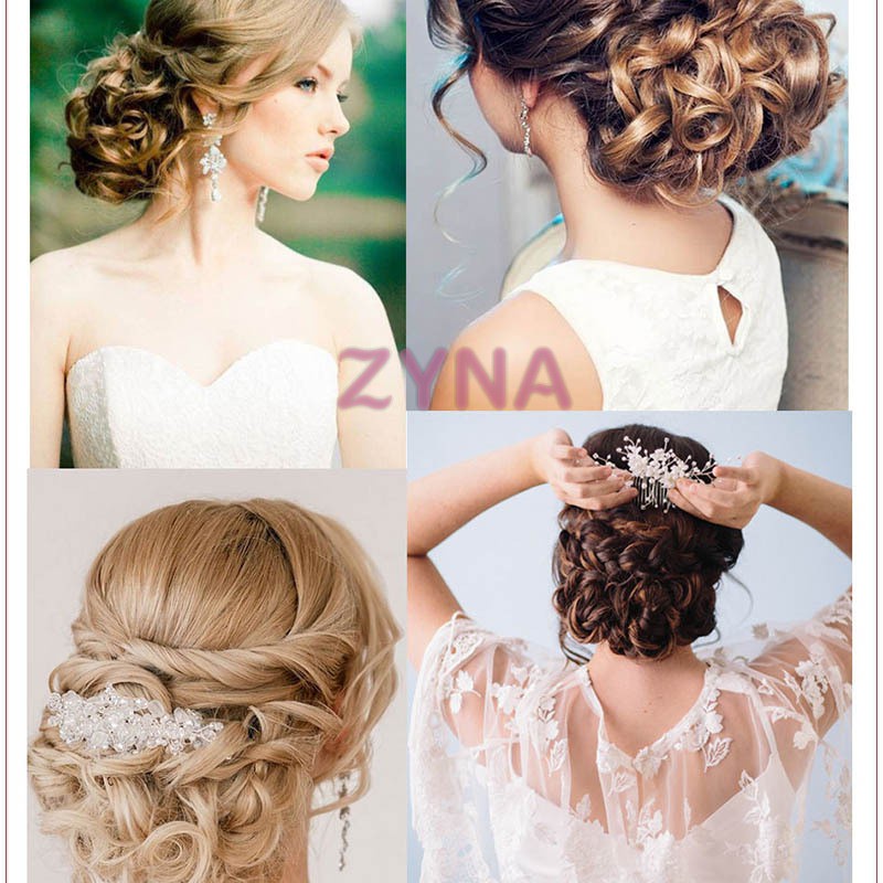 Ready Stock Women Bun Wig Heat Resistant Fiber Female Curly Hair Extension Bun Hairpiece