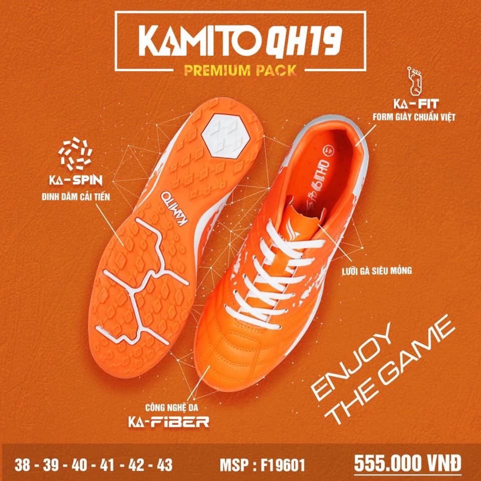 Giày đá bóng Kamito QH19 Quang hải