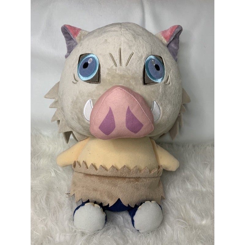 Inosuke Big Plush 38cm gấu bông doll Inosuke Hashibira Kimetsu no Yaiba chính hãng Nhật Bản siêu cute