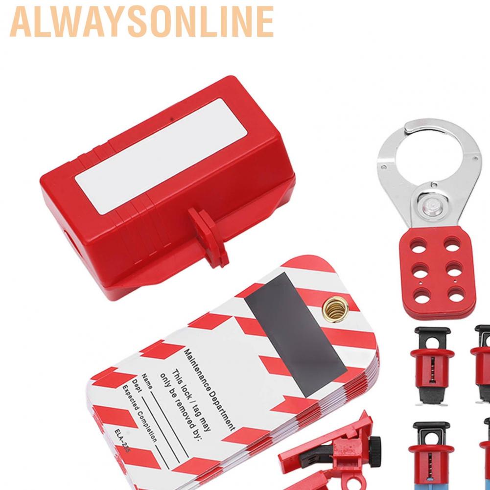 Alwaysonline Loto Tags Lockout Circuit Breaker Impact Resistance for Industrial Chemical