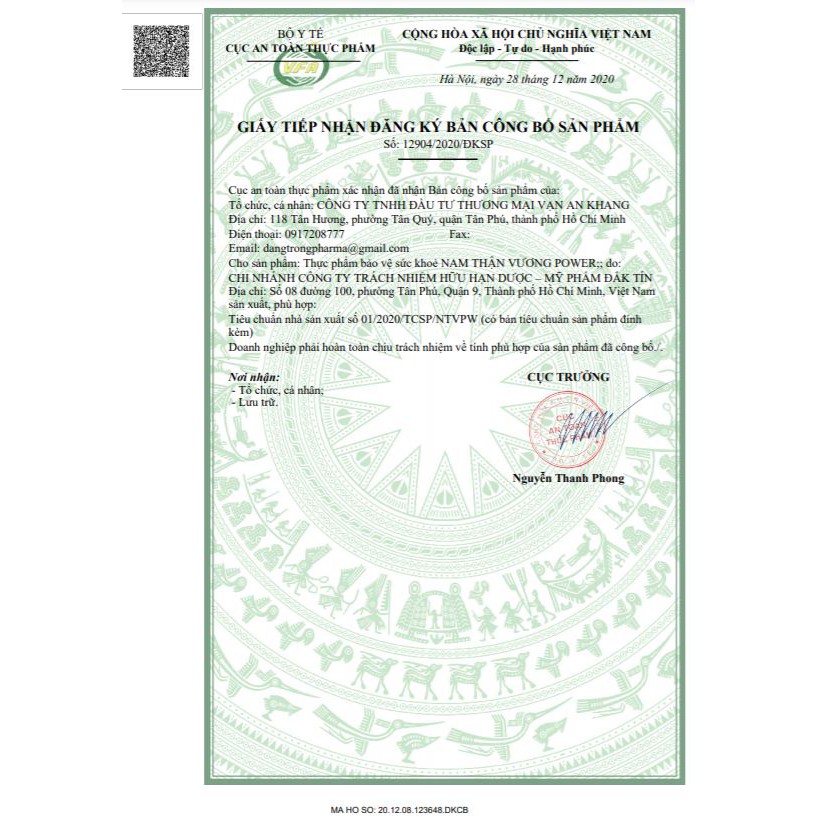 Nam Thận Vương Power (Loại Mới, 30 viên) - Hỗ trợ bổ thận, tráng dương, giúp tăng cường sinh lý nam giới - cvspharmacy