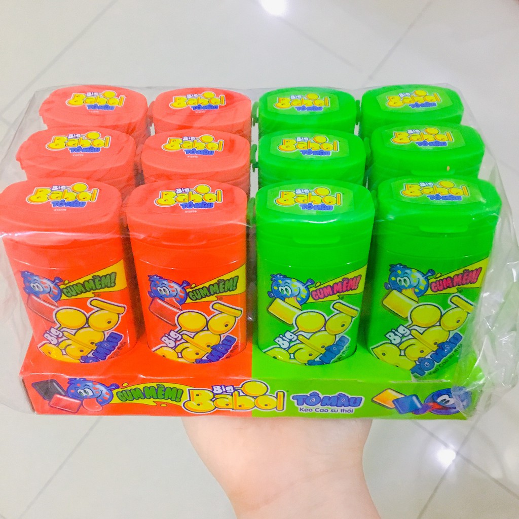 Kẹo Gum Thổi Big Babol - Hũ 16gr