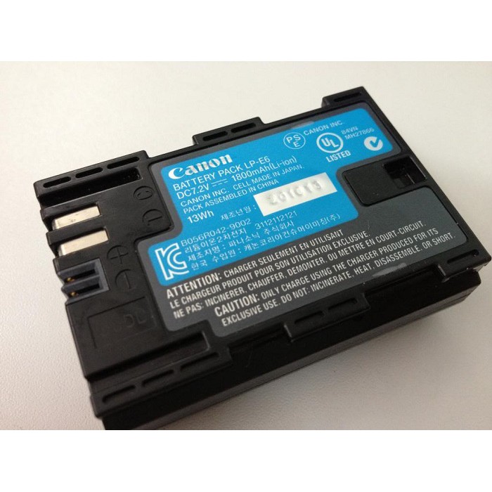 Pin máy ảnh Canon LP-E6