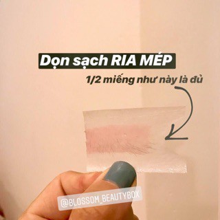 Wax VEET triệt lông mặt và tẩy ria mép bằng giấy hiệu quả