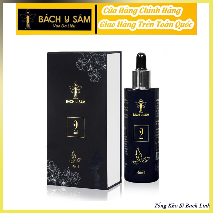 Bách Y Sâm 02 46ml Bạch Linh 02 CHUYÊN MỤN Nhất Mộc Hương (Mẫu Cũ Màu Đen Đặc Hơn)