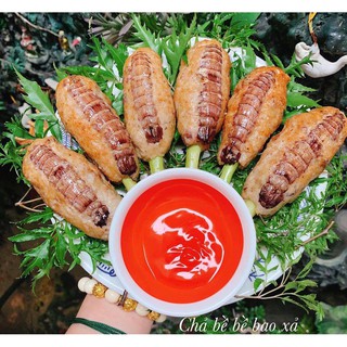 chả bề cuộn xả khay 500g