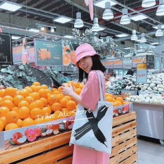 Sale Set Đầm 3 món: túi + nón