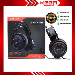 Tai nghe gaming Zidli ZH 7RB giả lập âm thanh vòm 7.1 HÀNG CHÍNH HÃNG