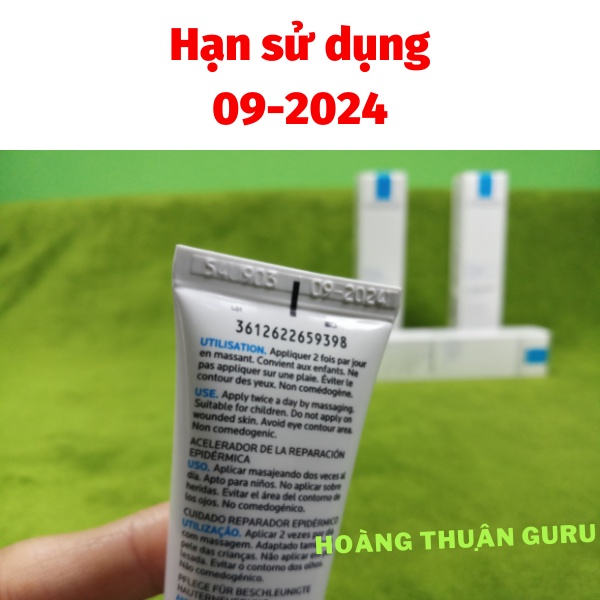 B5 La roche posay cicaplast 40ml - gel dưỡng ẩm phục hồi da, làm dịu, làm mượt, làm mát phù hợp cho cả da dầu