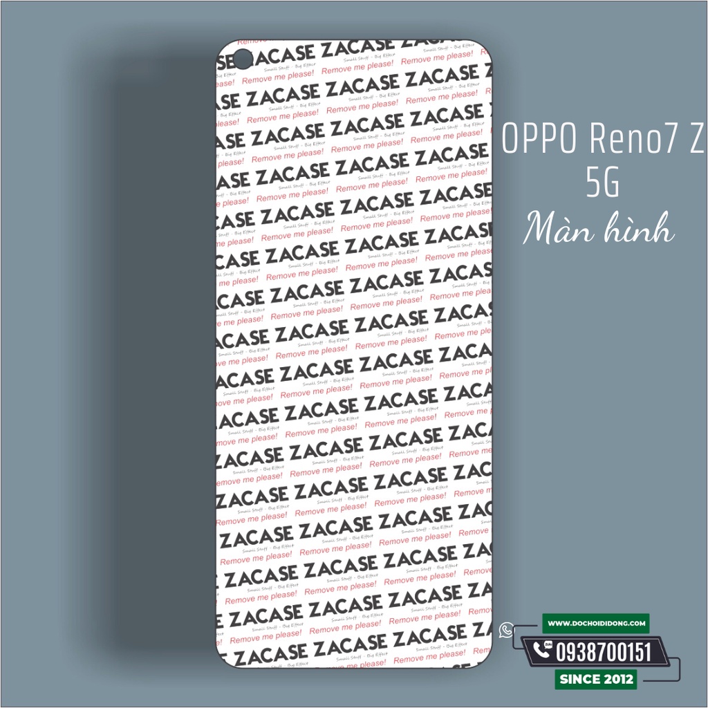 Miếng dán PPF Hydorgen OPPO Reno7 Z 5G trong, nhám, đổi màu cao cấp