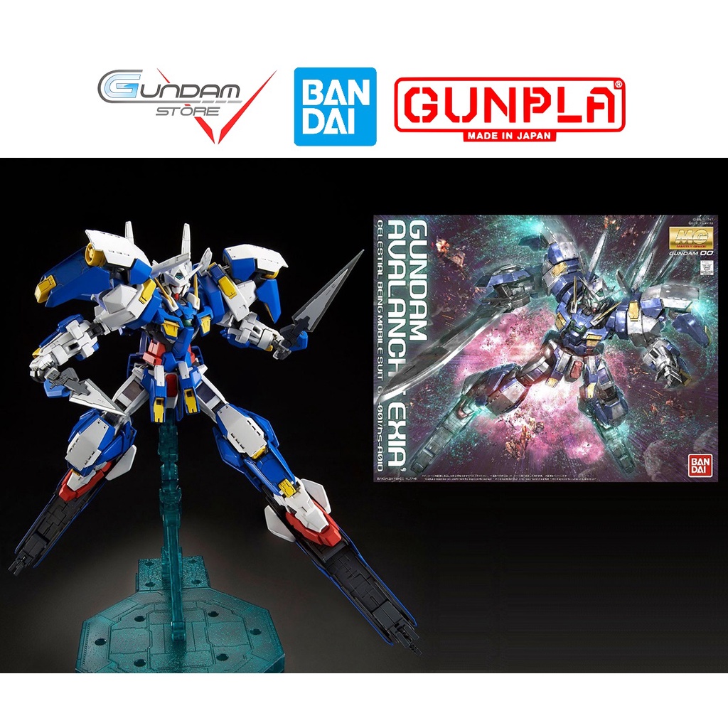 Mô Hình Gundam MG Avalanche Exia 1/100 Bandai Master Grade Đồ Chơi Lắp Ráp Anime Nhật