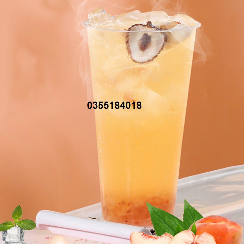 Mứt sốt đào nhài boduo Pha chế trà hoa quả Hộp 1kg  Hàng chính hãng