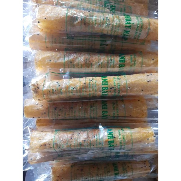 Combo 10c bánh tráng Anh Bảy Mập bánh nướng mắm ruốc chà bông
