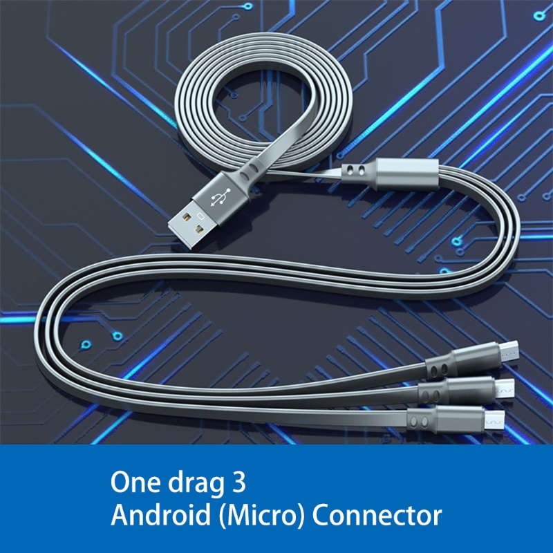 Dây Cáp Sạc Đa Năng 3 Trong 1 Micro USB Cho Android 1 5