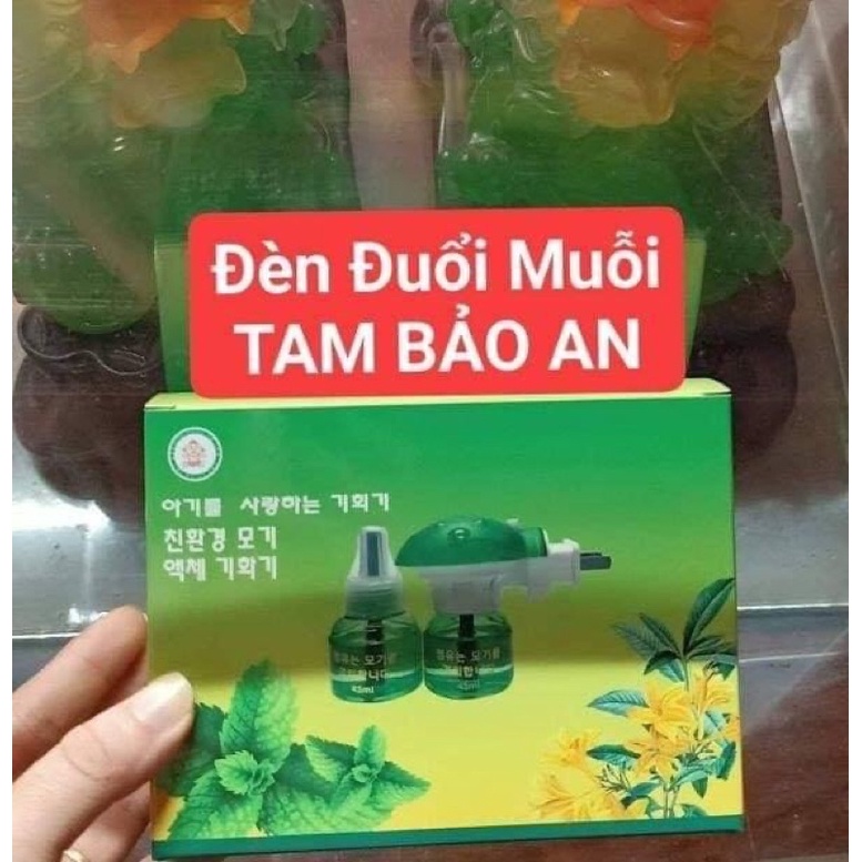 Máy đuổi muỗi - đèn đuổi muỗi thông minh hàn quốc mẫu vàng