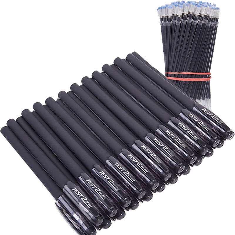1 Bút Mực Gel Ngòi 0.5mm Mực Xanh Đỏ Đen
