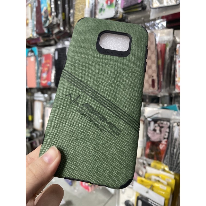 SAMSUNG S7 EDGE Ốp lưng nhựa màu giả da siêu đẹp