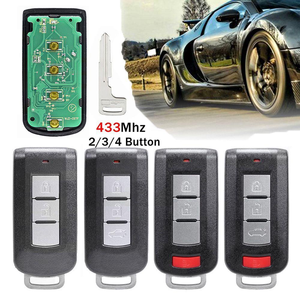 Chìa Khóa Xe Hơi Điều Khiển Từ Xa 433Mhz Cho MITSUBISHI Outlander (2006-2019)